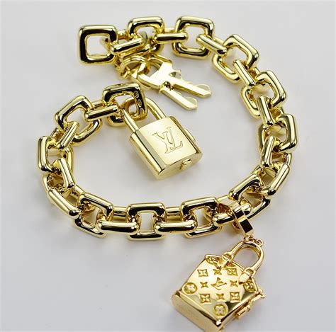 louis vuitton white gold charm bracelet|Louis Vuitton charm bracelet collection.